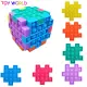 New Magic 6pcs pop it fidget toy full set box all fidgets with simple dimple Puzzle Rainbow Fidget Cube Vinyl Desk Cube Bubble Squishy Antistress Toys for tiktok. 