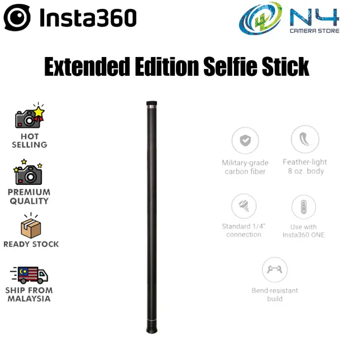 INSTA360 Extended Edition Invisible Ultra-long Selfie Stick For Insta360 X3 ONE X2 ONE RS