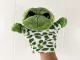 Cartoon Green Turtle Hand Puppet Plush Stuffed Toy. 