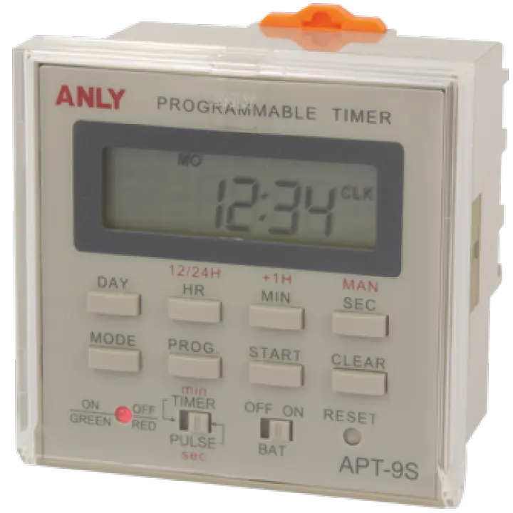 +Anly APT-9S 24V/240v 7 Days Programmable Timer Time Switch