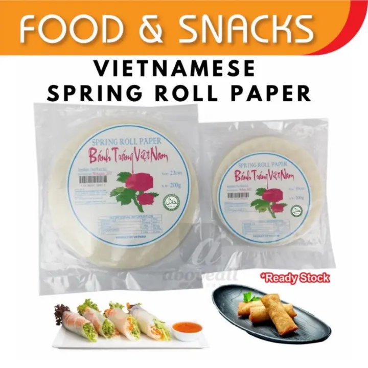 Safoco Vietnamese Rice Paper 22cm 300g Shopee Malaysia