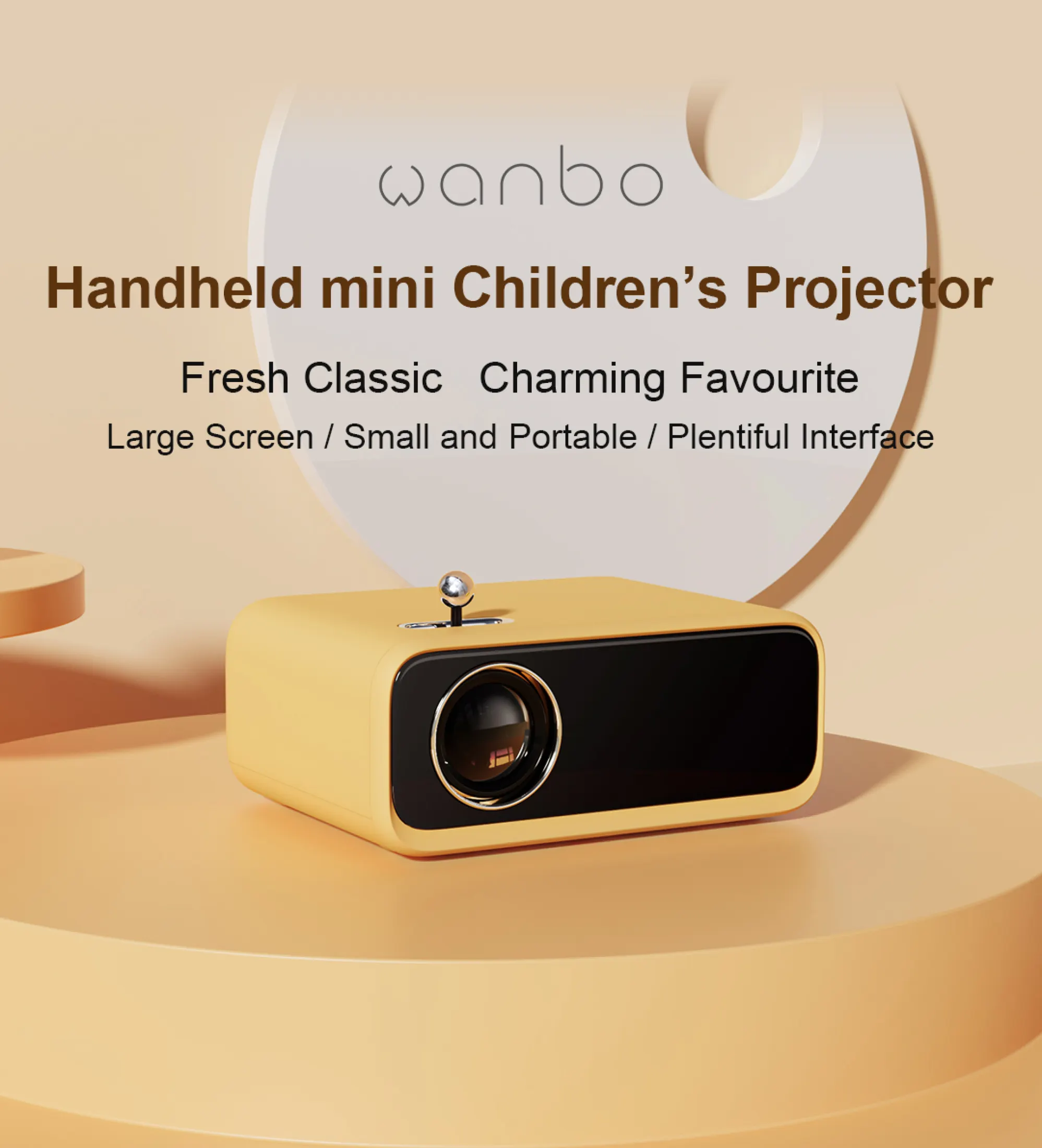 Proyector Xiaomi Wanbo X1 Max Full HD.