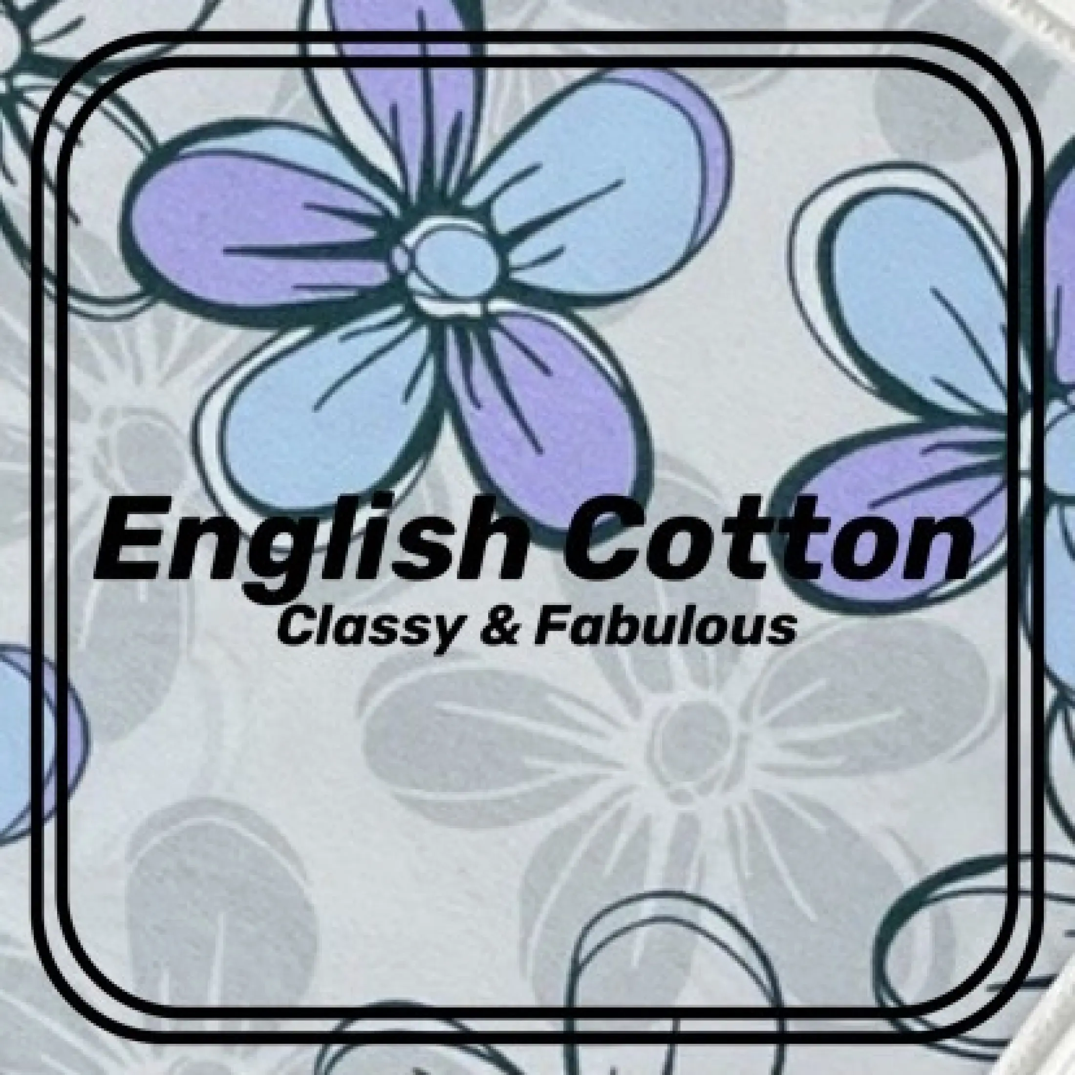 Kain Pasang Printed Cotton English Cotton Bidang45 Ec Lazada