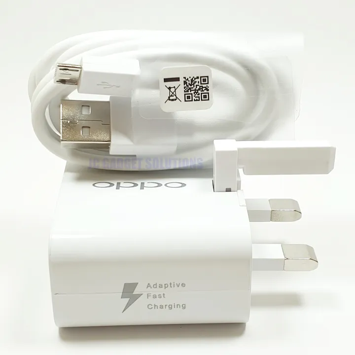Oppo Vooc Charger 3 0a Adapter Qualcomm With Fast Charging Micro Usb Cable Lazada