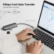 Yottamaster 10 dalam 1 USB C Hub 4K 60Hz jenis C ke HDMI VGA USB 3.0 Adapter jenis C Hub dok RJ45 SD TF Card Reader PD 100W pengecas untuk Macbook Pro Air Notebook USB C Splitter. 
