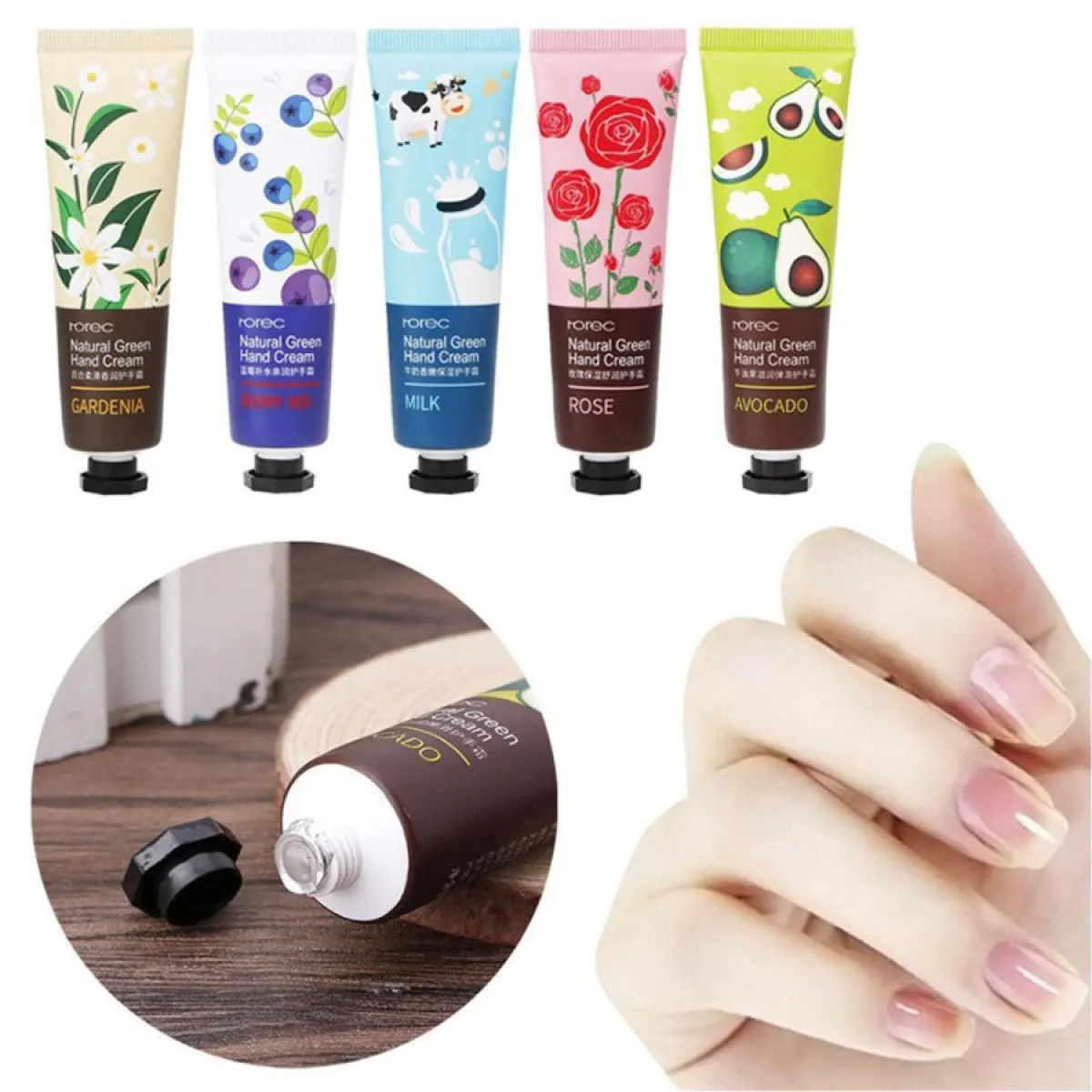 Micole 090hc 100 Original Rorec Natural Handcream Losyen Tangan Gift Sets Love Secret Plant Moisturizing Hand Cream Lazada