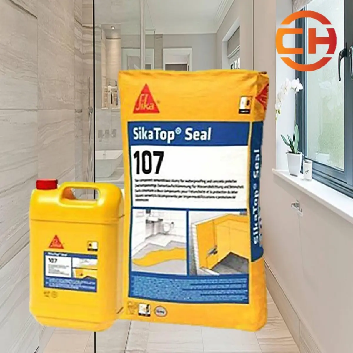 Sika Sikatop Seal 107 Waterproofing System Cement Based 25kg Slurry Lazada