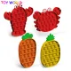 1Set pop it fidget toy crab carrot pineapple lobster fidget toys full set box all fidgets Bubble Fidget Sensory Push Toy tiktok Stress Reliever Relief Toys Special Needs Silent Classroom. 