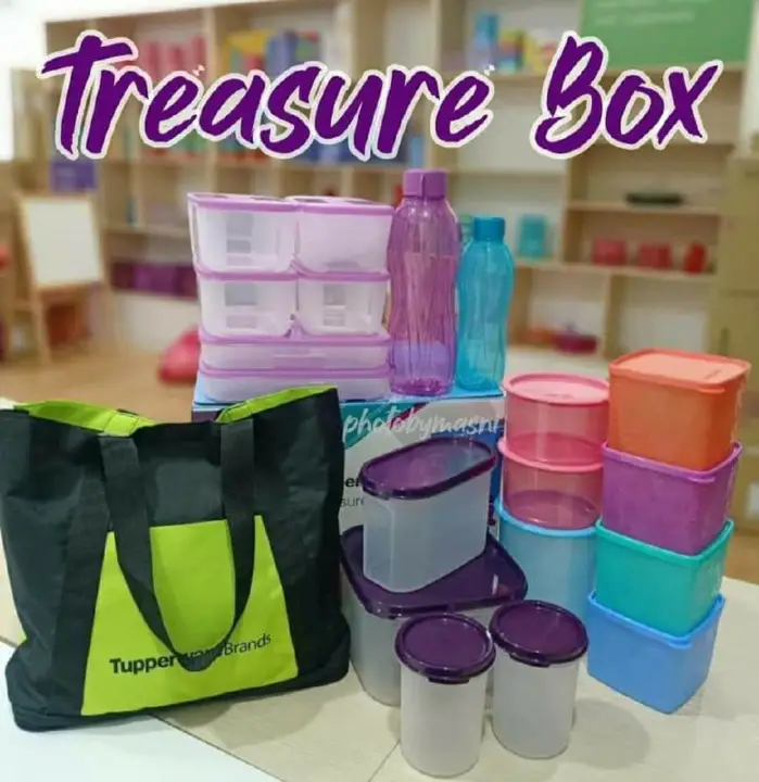New Tupperware Treasure Box (19 pcs) with Free Tupperware Membership (Nov 2020 promo)