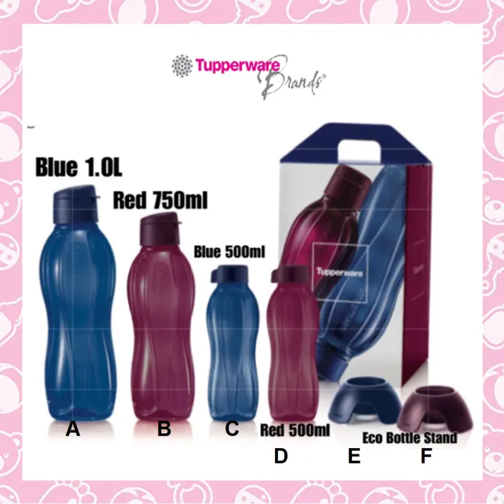 Tupperware Sapphire Eco Bottle Collection Limited Edition (Sell Loose)