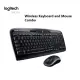Logitech MK330 2.4Ghz Wireless Full-size Keyboard and Mouse Combo with USB Receiver. 