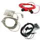 In-Ear Headphone Headset with Microphone Wired Earphone 3 Meters Long In-Ear Earbuds with Volume Controller. 