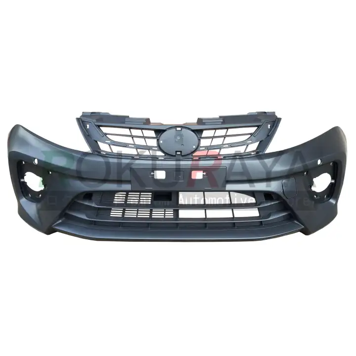 Perodua Myvi Vvti Third Generation 2018 Oem Standard Front Bumper Polypropylene Pp Plastic Body Part Oem Replacement Spare Part Black Lazada