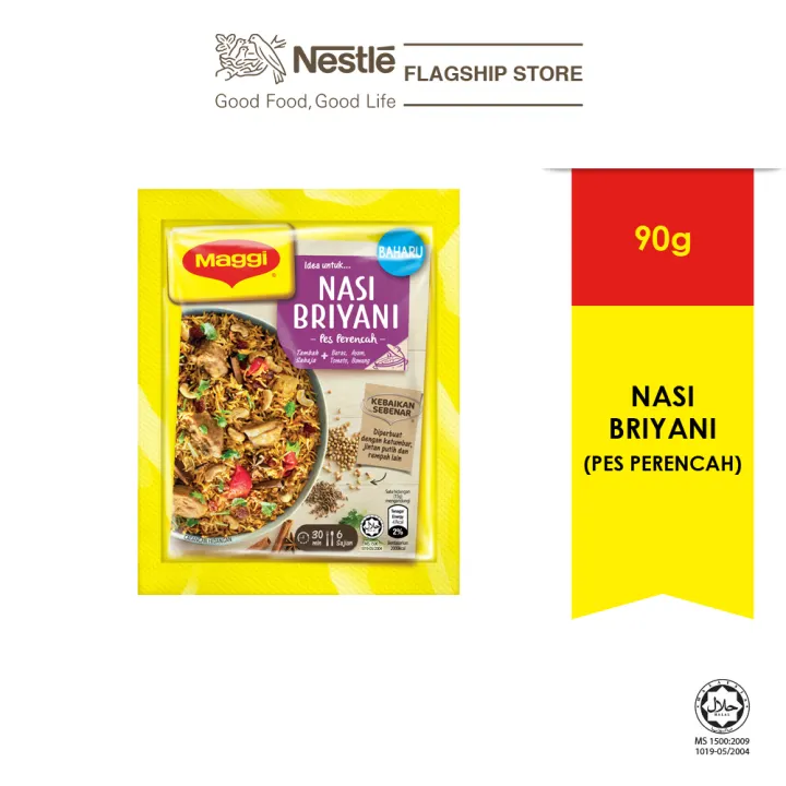 Maggi Pes Perencah Nasi Briyani 90g Lazada