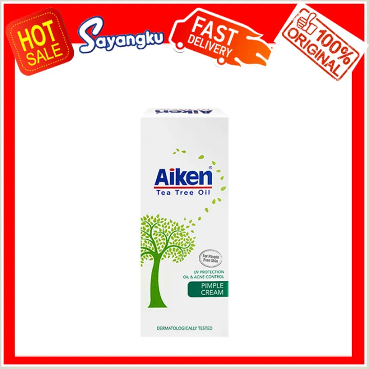 Aiken Tea Tree Oil Pimple Cream 20g Lazada