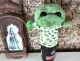 Cartoon Green Turtle Hand Puppet Plush Stuffed Toy. 