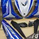 Coverset LC135 V2 V3 V4 V5 Special Jupiter Blue MX135 Yamaha LCV2 LCV3 LCV4 Jupiter GP Biru MX 135 LC V2 V4 V5 Cover set Body Set. 