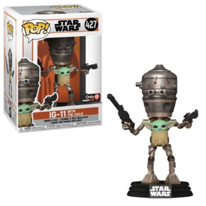 Funko POP! Star Wars: The Mandalorian - IG-11 [With Child](GameStop) #427
