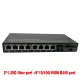 PoE Fiber Switch Uplink Fast Ethernet switch POE Ethernet Media Converter 10/100/1000M fiber optical POE switch. 