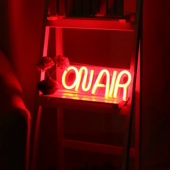 Led On Air Neon Sign Light Acrylic Lamp Decor Handcraft Bar Party Visual Artwork Lazada Singapore