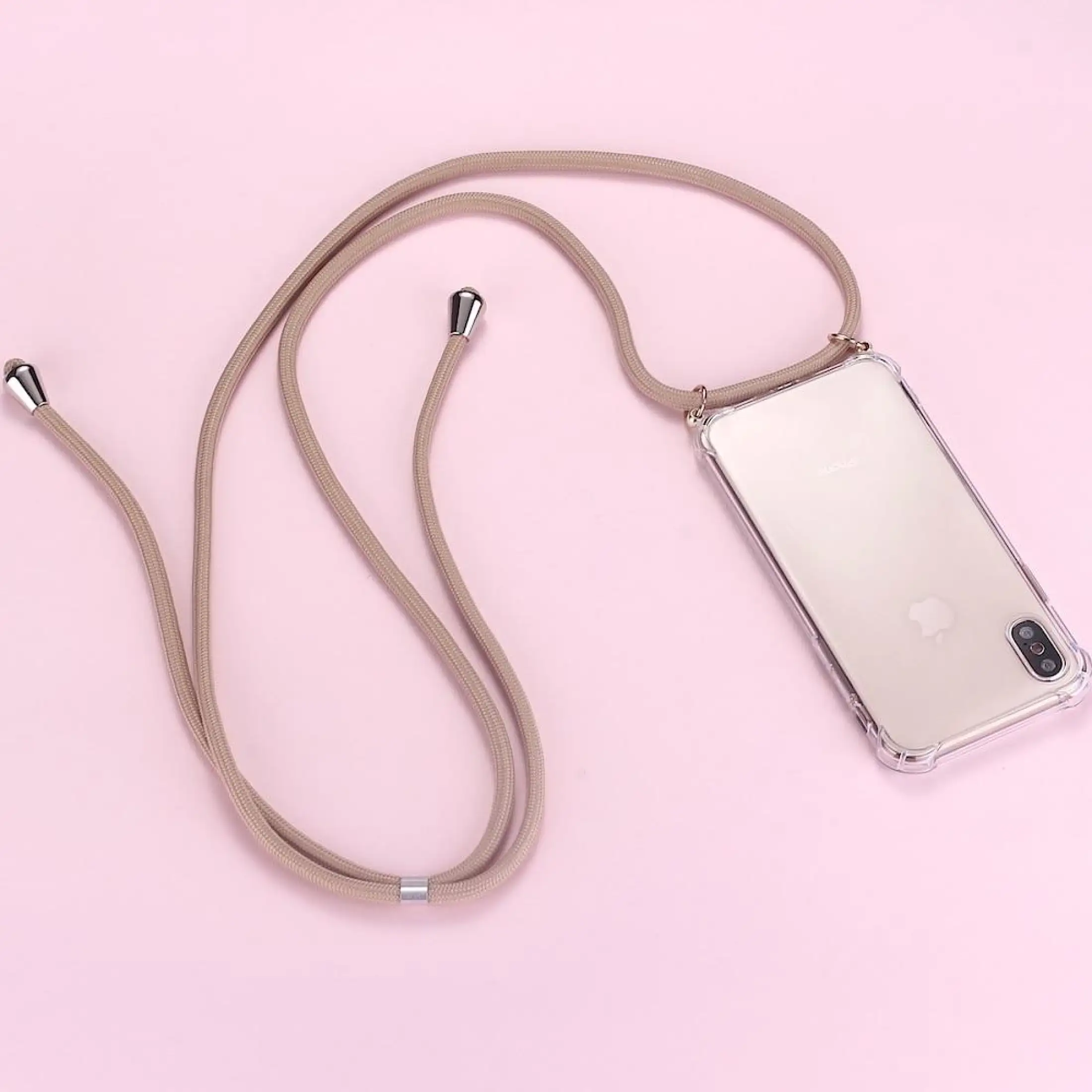 Strap Cord Chain Phone Tape Necklace Lanyard Mobile Phone Case For Carry Cover Case To Hang For Iphone Xs Max Xr X 7plus 8plus Lazada Singapore