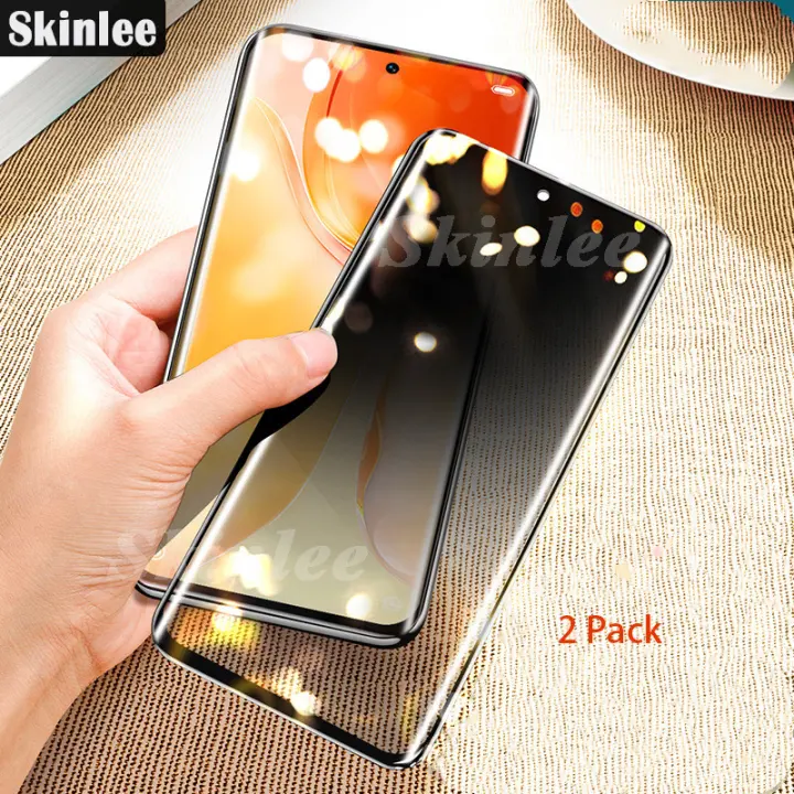 2pcs for Tecno Camon 40 40 Pro Privacy Glass Screen Protector Film for Tecno Camon 40 Pro Full Cover Screen Tempered Glass Privacy Protector Phone Case