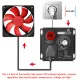 Meterk AC 220V 4000W Compact Variable Voltage Controller Portable Speed Temperature Light Voltage Adjuatable Dimmer. 