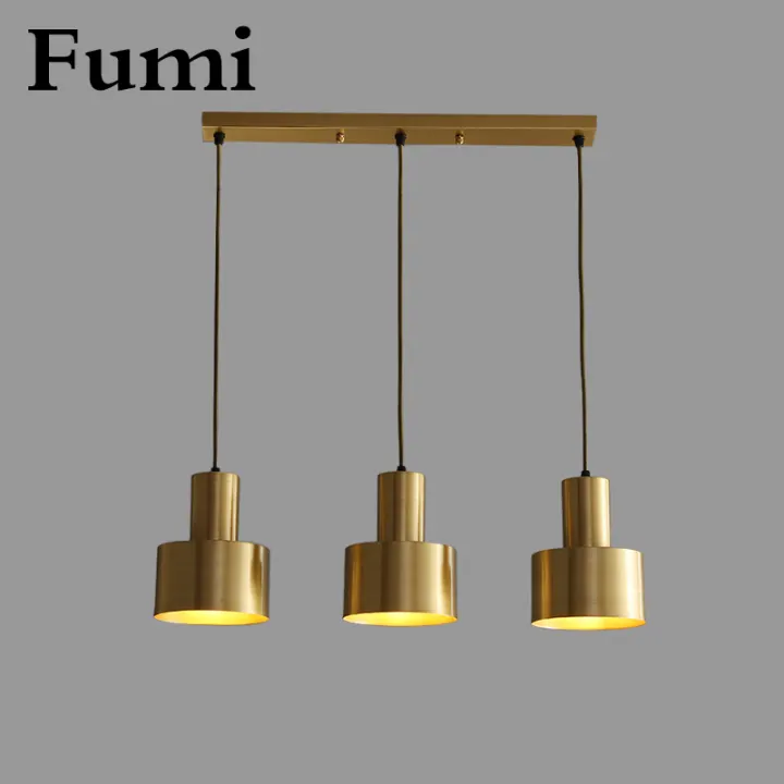 Fumi 3 Light Hanging Kitchen Island, Ceiling Pendant Lights For Kitchen