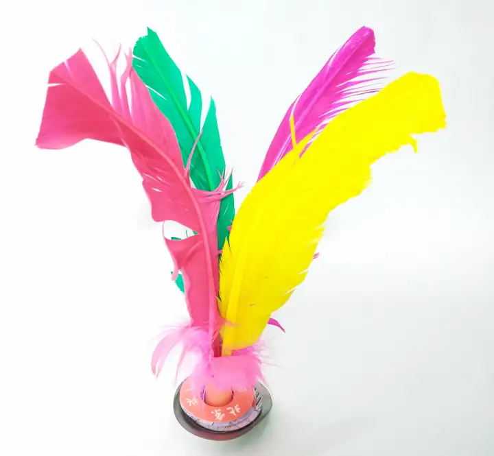 Ready Stock Capteh Sepak Bulu Ayam Traditional Game Lazada