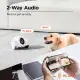 Hiibo Dog Camera with Treat Dispenser, 1080P Full HD Pet Camera for Dogs & Cats, Full House Mobile Monitoring, 2 Way Talk, 15-Day Long Endurance, No Monthly Fee, Cat Laser (White). 