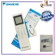 Daikin Original 3P593972-1 /P519687-1 FTKF /FTKU Series Wireless Remote Controller WIth Holder FTKF25A FTKF35A FTKF50A FKTF71A DAIKIN REMOTE. 