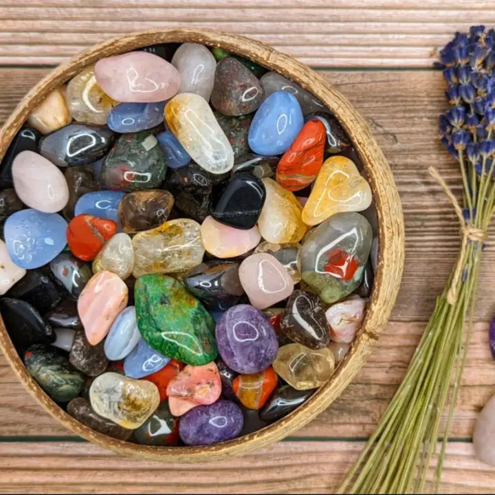 Natural Tumbled Crystal 5-10mm Bulk Crystals Assorted Mixed Tumbled Stone Tumbled Polished Gemstone Healing Crystal Wholesale Crystal Lot Gemstone