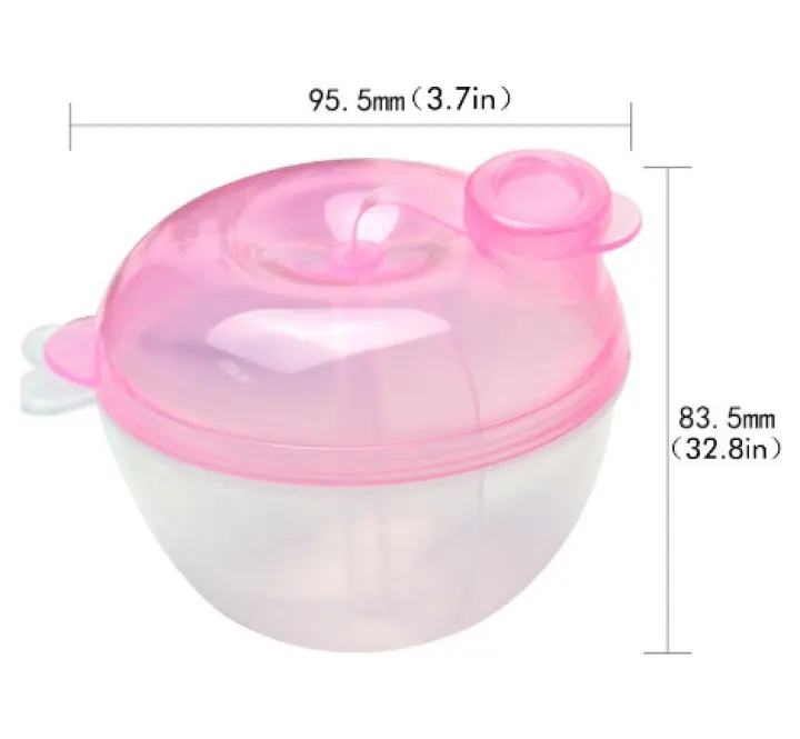 3 Compartment Baby Milk Storage Powder Baby Milk Dispenser 3 Compartment Economic Storage 3 Compartment Baby Milk Box Storage Bekas Susu Bayi 3 Ruang Bekas Simpan Susu Bayi Tempat Letak Susu Tepung