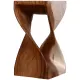 Log Hand Carved Twisted Stool, Button Bar Stool, Accent Table, Double Twisted Coffee Table. 