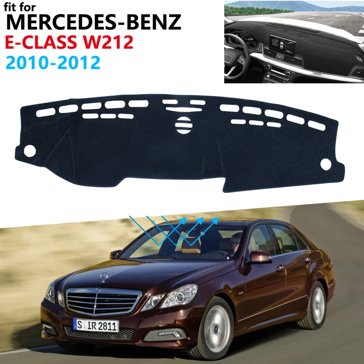 Dashboard Cover Protective Pad For Mercedes Benz E Class W212 Car Accessories Sunshade Carpet E Klasse E200 E250 E300 E220d Amg Lazada Dashboard Cover Protective Pad For Mercedes Benz E Class W212 Car Accessories Sunshade Carpet E Klasse E200 E250 E300 E220d Amg Lazada