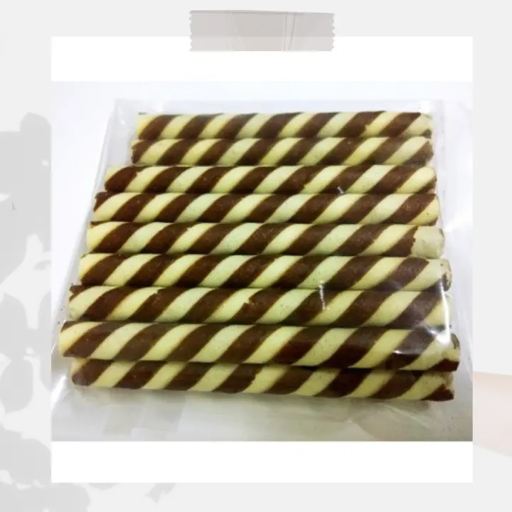 Ready Stock 🇲🇾 Wafers Roll chocolate/ Zebra Roll biscuits/ Chocolate Roll biscuits/ Chocolate Stick