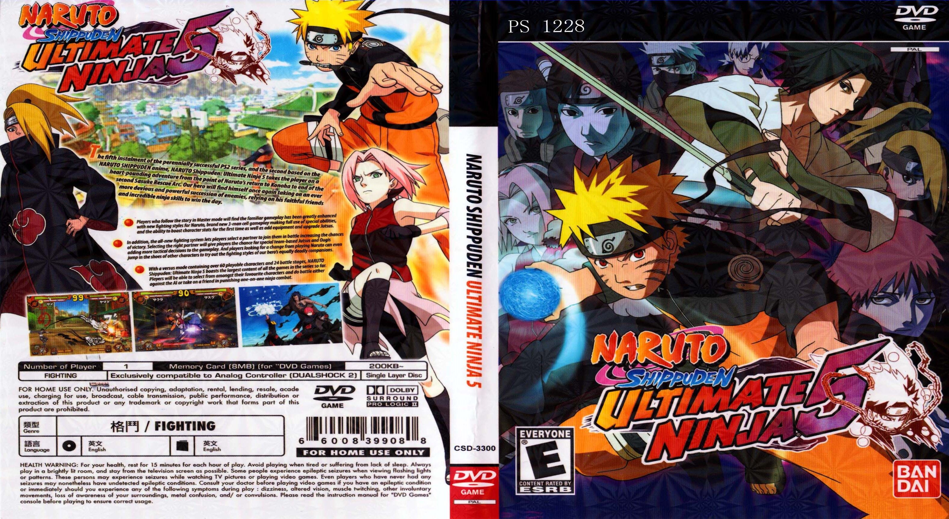 naruto shippuden ultimate ninja 5