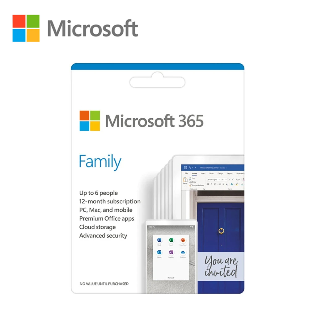 Microsoft 365 Family Купить Ключ