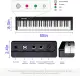【Full Set】POPIANO 61 Keys Rechargeable Bluetooth Smart Keyboard Piano. 