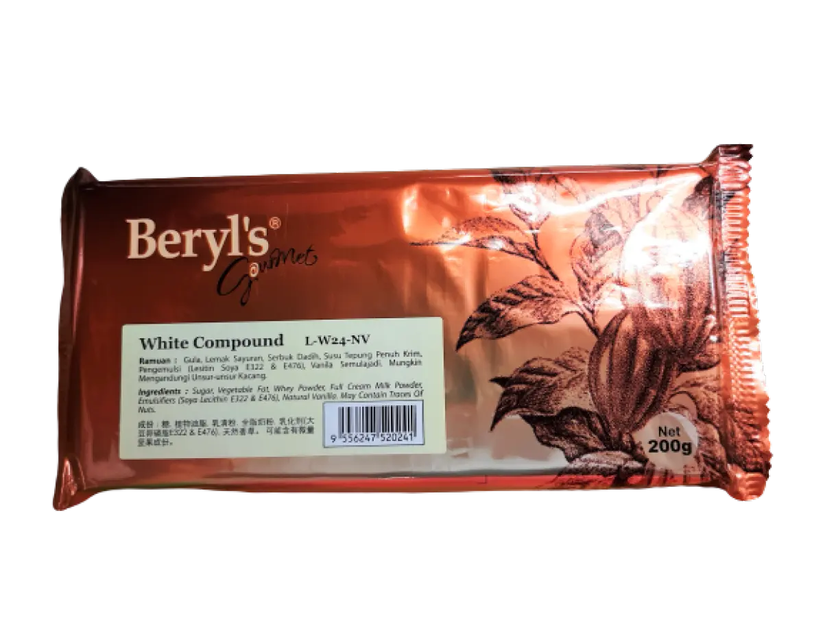 Beryl S White Compound Chocolate Coklat 200g Lazada