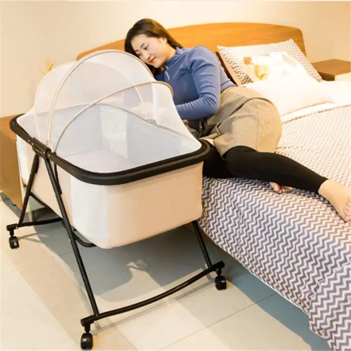 Foldable Baby Cot Portable Bed, Are Portable Baby Beds Safe