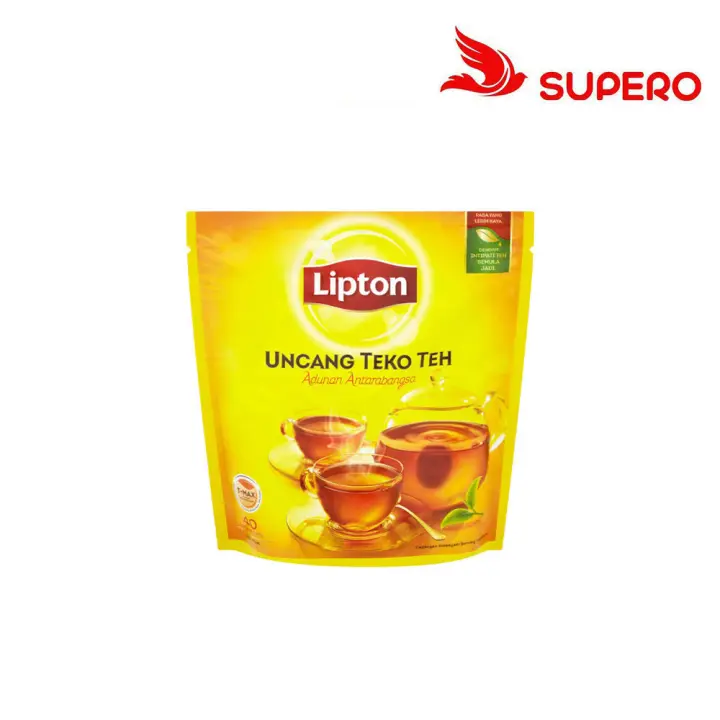 Lipton Uncang Teko Teh 40 Potbags 80g Exp 22 07 2021 Lazada
