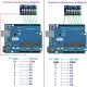 diymore diymore Blue/Red Common Anode/Cathode 3-24V 8-Bit LED Strip DC 3-24V Suitable for Connecting Arduiuo UNO Mini Nano Mega2560 DUE Breadboard MCU (AVR STM32 ARM7 ARM9 ARM10 ARM11 PIC C8051 STC MSP430 FPGA/CPLD. 