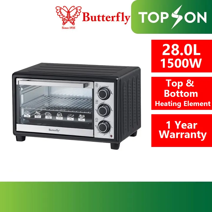 Butterfly 28l Electric Oven Beo 5227 Lazada