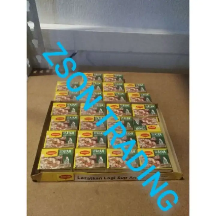 Maggi Kiub Pati Ayam Chicken Essence Cube 2 X 10g Lazada