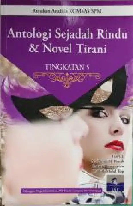 Rak Ant Sejadah Rindu Novel Tirani Tg 5 Lazada