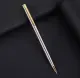 Premium Ball Point Pen 1.0mm Thin 13cm Twist 高士圆珠笔 Black White Silver. 