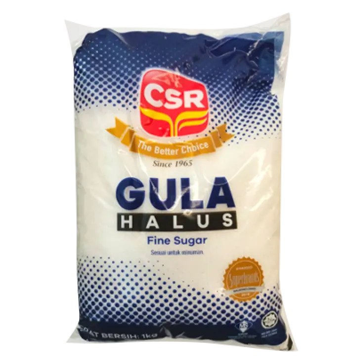 Csr 1kg Fine Sugar X1 Gula Halus White Fine Granulated Sugar Lazada
