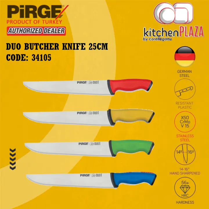 PIRGE Duo Butcher Knife 25cm 34105 (1 Pc)