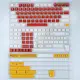 【Keycap Only】Evangelion EVA Keycap EVA-02 Keycap key cap SA Profile PBT Double Shot Keycap For Cherry MX Switch Customized Mechanical Keyboard RK61/Anne Pro 2/GK61. 